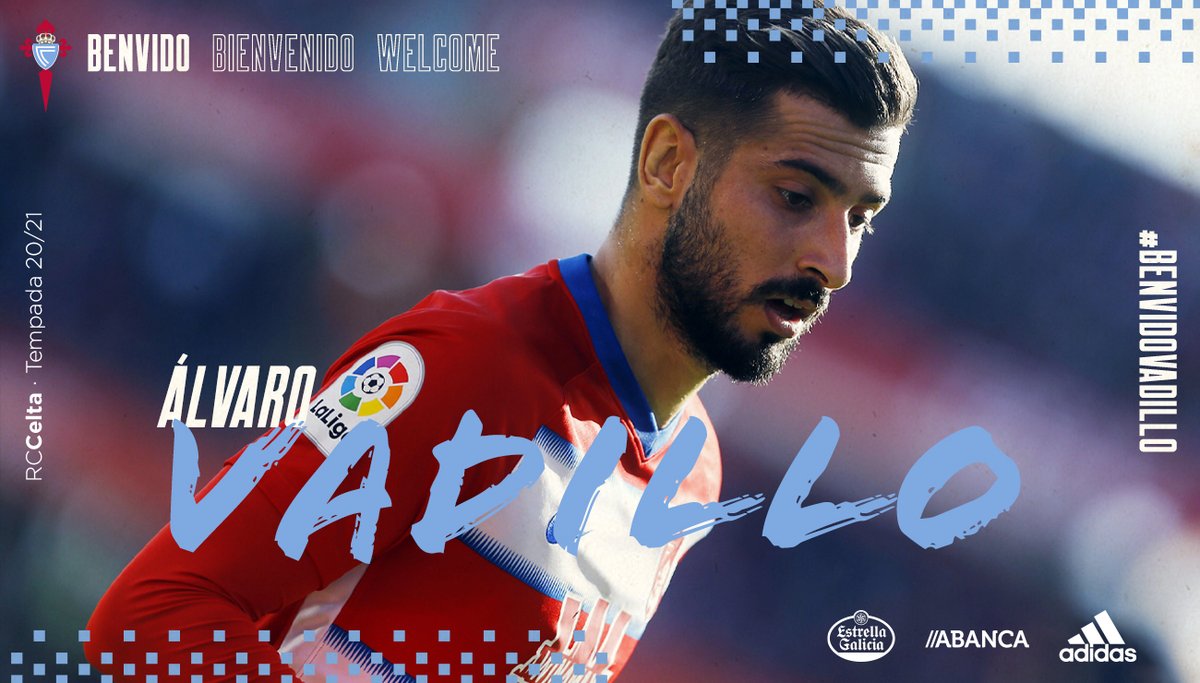 RCCelta's tweet photo. OFICIAL 🚨 El extremo gaditano @Alvaro_Vadillo llega al RC Celta hasta 2023. ¡Bienvenido!

🔗 https://t.co/HOxSr108XP

#BenvidoVadillo https://t.co/td6T42y3IE