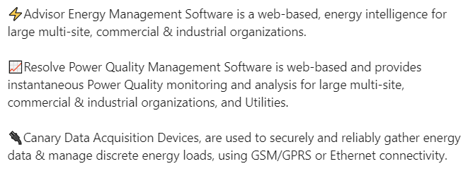 ResourceKraft's tweet photo. Get to know a little more about our product offerings💡

📢With our highly reliable, tested, and cost-efficient turnkey metering solutions, our electrical metering systems, and current transformers conform to European standards &amp; are fully integrated with our Canary systems. https://t.co/RPQtcCREtQ