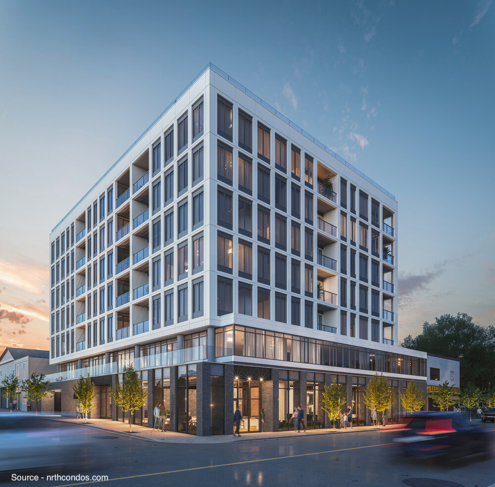 DevelopmentDuff's tweet image. Updated Proposal: NRTH Condos (Bilby &amp;amp; Gottingen St.) #Halifax.

The proposed 8-storey building from @UrbanCapital will have 70 units, 69k sq/ft of commercial space, and 41 underground parking spaces.