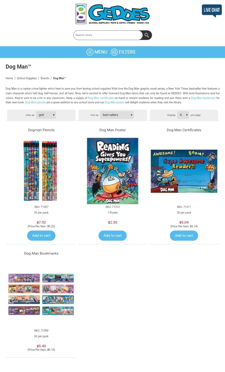 I saw a lot of teachers bought Dog Man Pencils, Erasers and Stationery Sets at Target's Dollar Spot on Instagram as a giveaway to kids who are going back to school! These are also available at <a href="/raymondgeddes/">GEDDES School Supplies & Toys</a> too. 

#DogMan #DavPilkey #Target #TargetDollarSpot #TargetTeachers