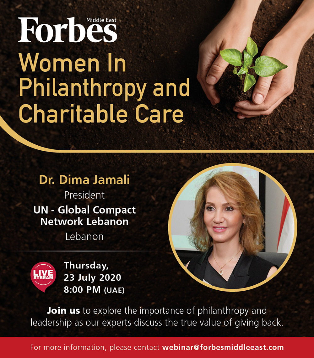 ForbesME's tweet photo. Join us tomorrow at 8pm (UAE time) for our Women In Philanthropy & Charitable Care webinar to hear from experts on environmental and charitable social protection, healthcare, and advocacy.
Register : https://t.co/1fYKNQs7Vp.
#CharitableCare #Philantrophy #Leadership https://t.co/S5IqrdmtSt