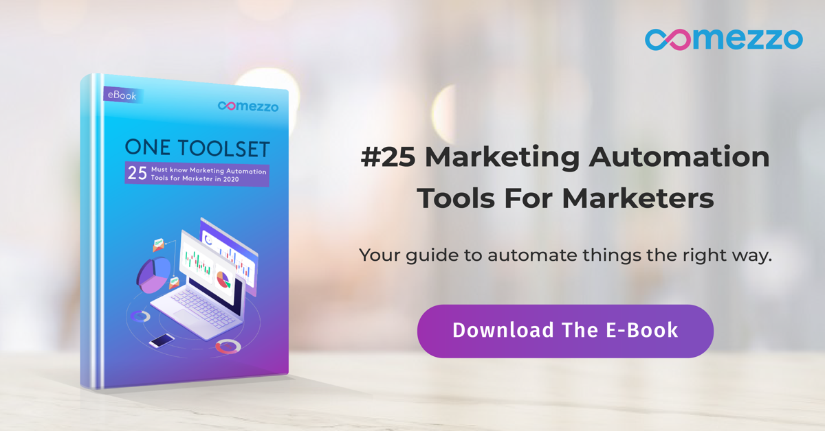 According to a 2018 Forrester report, 55% of marketing decision-makers plan to increase their spending on technology.

Download The E-Book: #25 Best #MarketingAutomation tools to automate your workflow bit.ly/E-Book-MA