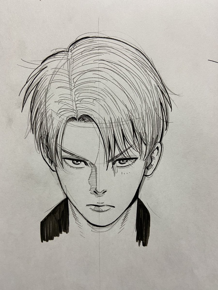 新ペン軸初書き。ま、変わりません。手に馴染んでくれたら良いけど。 