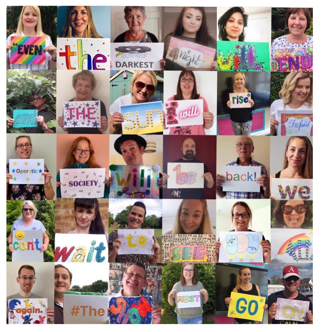 🌈🌈Here is a very special message from all of our members...🌈🌈

#WeWillBeBack 
#TheShowMustGoOn