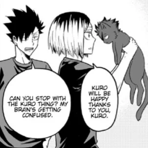 KuroKen with their kid. ? 