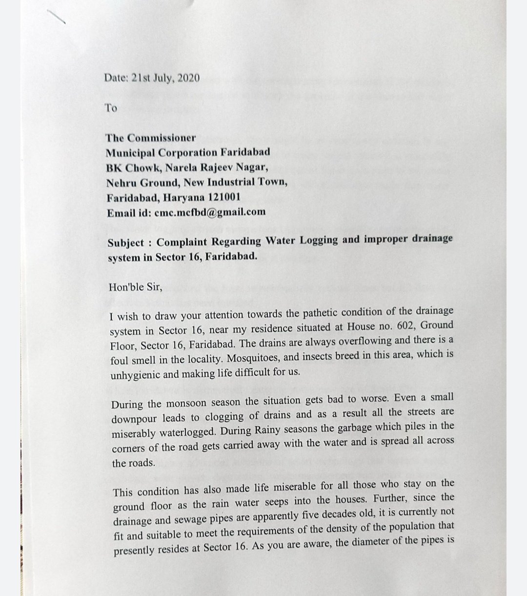 Sarthak Kapila Advocate on Twitter "yashpalmurar DC_Faridabad