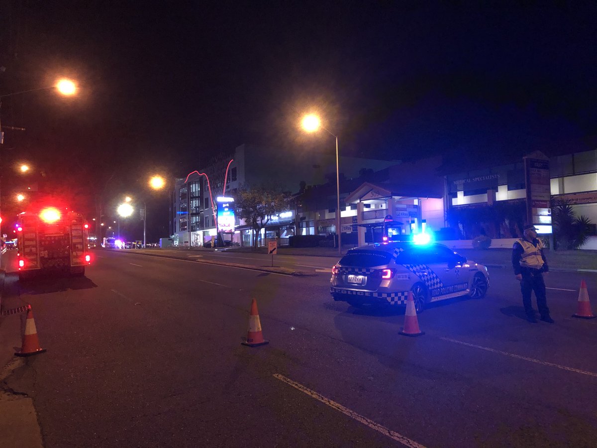couriermail's tweet photo. #ALERT: Up to 100 people may need to be evacuated from the major Sunnybank Plaza area this evening after a car has struck and ruptured a nearby gas main. Emergency Services have advised motorists to avoid the area. https://t.co/KI8ELdTv06