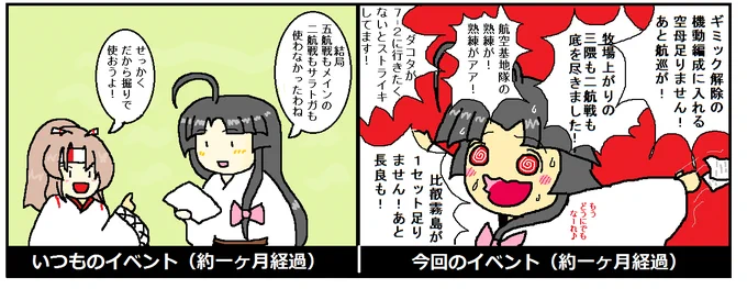 もうそろそろイベント開始から一ヶ月ですが、正直いつもと全然違う状況に戸惑いを隠せません・・・・! 