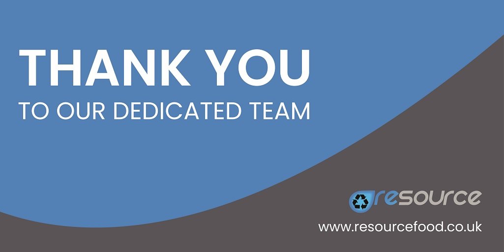 resource_food's tweet photo. We are incredibly grateful &amp; proud of our fantastic team who have been extremely supportive, loyal &amp; worked tirelessly during the outbreak of #Covid19UK to ensure we meet our customers needs. #GreatTeam #ThankYou #Reuse #recycling #circulareconomy #Retail https://t.co/QHpHryGXZ7 https://t.co/LKjZw7bGk3