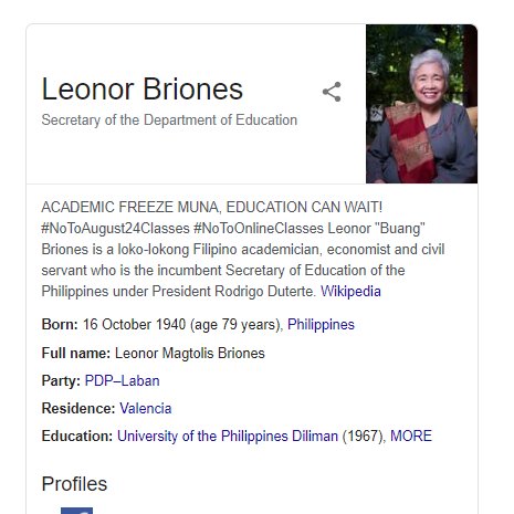 gabzeb0's tweet photo. salamat po sa mga malalakas na loob na nageffort na baguhin wikipedia page nya #NoToAugust24Classes #NoToOnlineClasses #ACADEMICFREEZENOW #EDUCATIONCANWAIT https://t.co/ATtzRshVRT