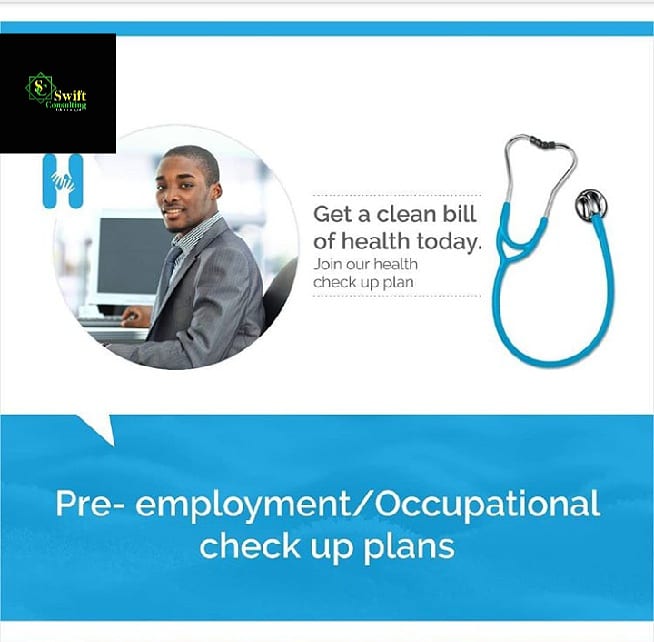 SwiftConsultNG's tweet photo. Give swift consulting Nigeria the opportunity to take care of your organization's staff health insurance.
We offer corporate health care plans that cater to both individuals and staff with families of four children who are not over 18 years of age. #healthinsuranceservices https://t.co/tJbRcAheha