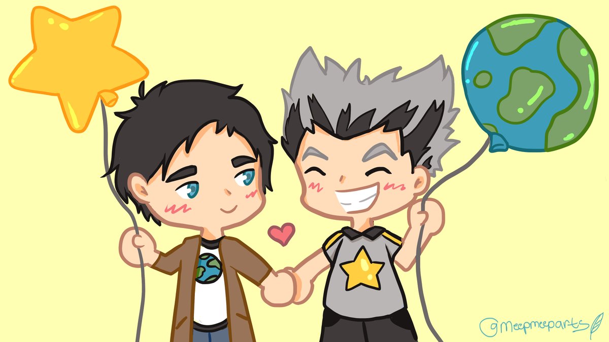 Meep - ThankyouHaikyuu (@meepmeeparts) on Twitter photo 2020-07-22 10:43:19 The World and The Star ๐โญ๏ธ๐โญ๏ธ A gift for @itsfluffyham. Thank you for getting me into Haikyuu!!๐งก #Haikyuu #bokuaka #bokuto #kotarobokuto #Akaashi #akaashikeiji #haikyuufanart #ใใคใญใฅใผ #hq_anime #hq #chibiart The World and The Star ๐โญ๏ธ๐โญ๏ธ A gift for @itsfluffyham. Thank you for getting me into Haikyuu!!๐งก #Haikyuu #bokuaka #bokuto #kotarobokuto #Akaashi #akaashikeiji #haikyuufanart #ใใคใญใฅใผ #hq_anime #hq #chibiart