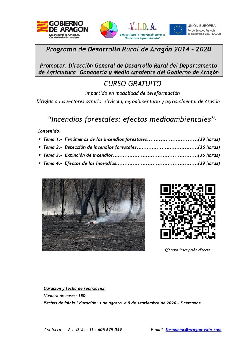 VidaCursos's tweet photo. Aquí os dejamos el cartel detallado del nuevo curso online gratuito. 
¡Aprovéchalo y apúntate ya! https://t.co/BlotswfML7