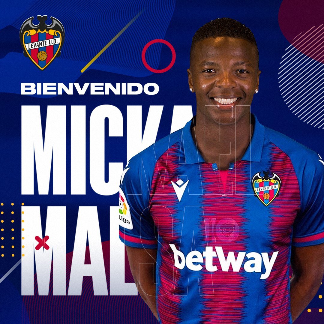  DONE DEAL  - July 22Mickaël Malsa(CD Mirandés to Levante )Age: 24Country: FrancePosition: Defensive MidfielderFee: FreeContract: Until 2024  #LLL