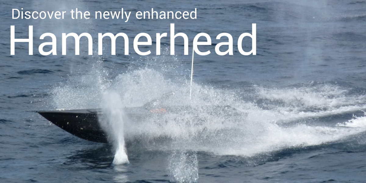 QinetiQ's tweet photo. Introducing the newly enhanced #Hammerhead unmanned sea target with enhanced operational capabilities, in a more efficient package. Discover more and talk to us on the Target Systems stand at #QinetiQVirtualView event! Sign up free at https://t.co/Z0Mjodm0ar #MissionLedInnovation https://t.co/UB87SyncZq