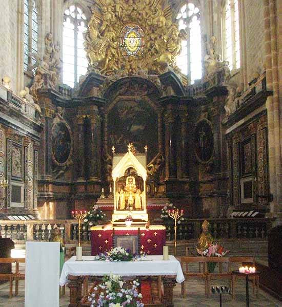 1 It's the feast day of Mary MagdaleneTruth is stranger than fiction Dan Brown! She isn't buried below the Louvre (re: Da Vinci Code) but in the basilica in Sainte-Maximin-la-Sainte-Baume, i.e. her skull and a bit of skin attached to the forehead when her tomb was opened in 1279