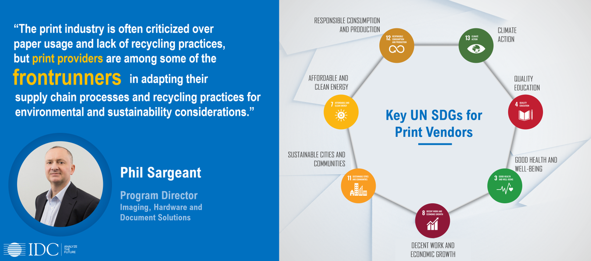 GalSpasova's tweet photo. To counteract the reputation of the #print industry, #printer manufacturers have become among the most #sustainable #IT vendors. Find more in our latest #IDCTSSI report: https://t.co/Zas7YG5mpj @IDC_EMEA @IDCUKI @MartaMunozMV @PhilipSargeant https://t.co/ta6gYu1rCD