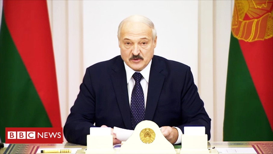 President Alexander Lukashenko has ruled Belarus for 26 years and is seeking his sixth term in powerBut opposition to the authoritarian leader is growing http://bbc.in/2CAM4Kc 