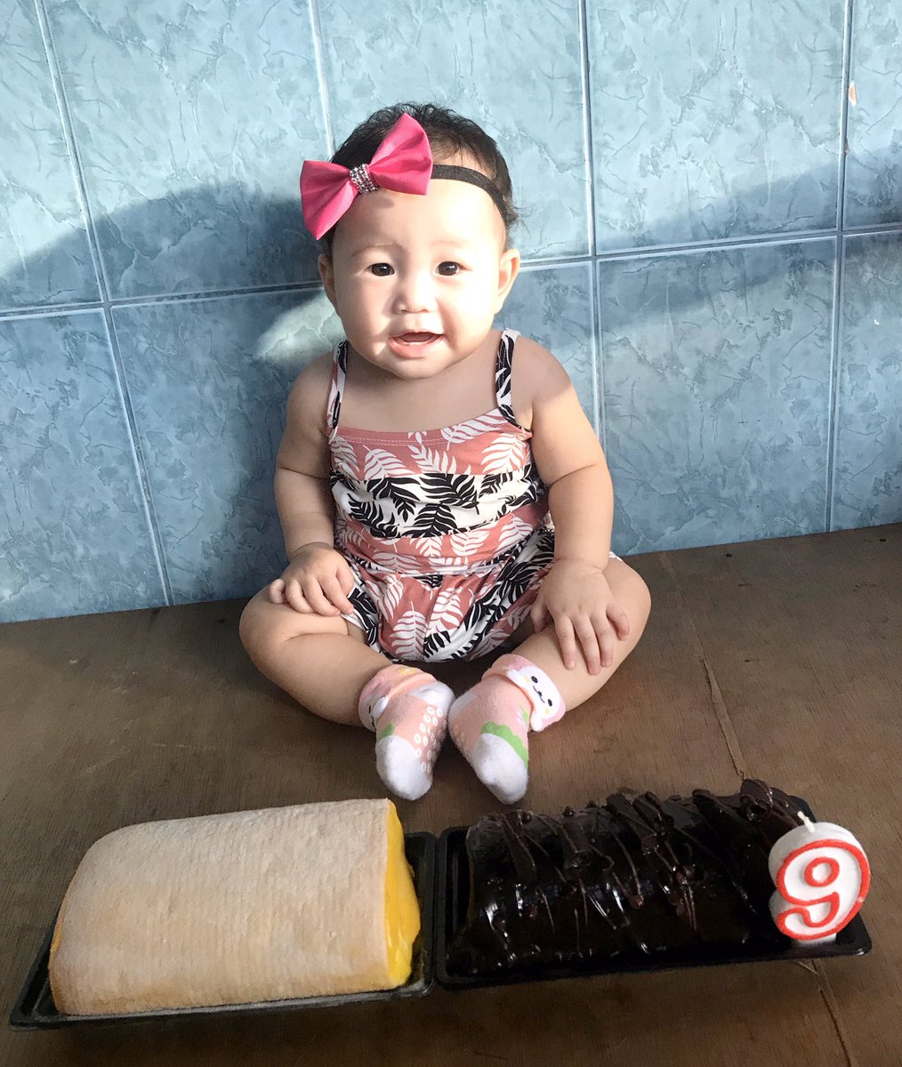 iiamJAJA's tweet photo. Happy 9th months princess thalia 😍
Mommy &amp; daddy loves you 😘 https://t.co/MwvyIn4BNA