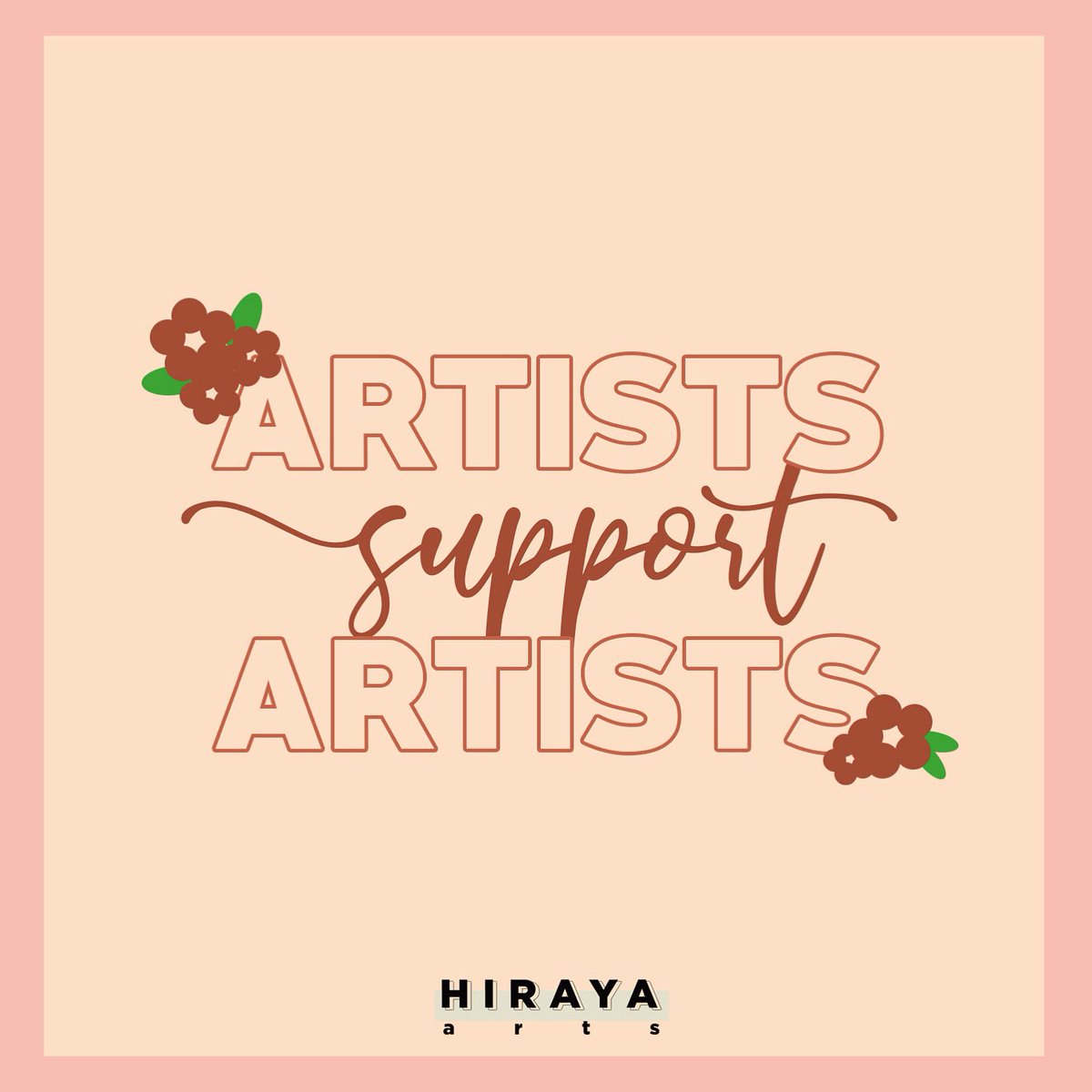 hirayarts's tweet photo. Let’s support one another in the art community! ✨
How it works?
1. Introduce yourself. 
2. Share anything related to your art. (Art styles, medium, art journey, etc.) 👩🏼‍🎨
3. Tag your artist friends / art inspiration 🌈
4. Check out other artists’ account and follow them! https://t.co/nzQX7HbN6s