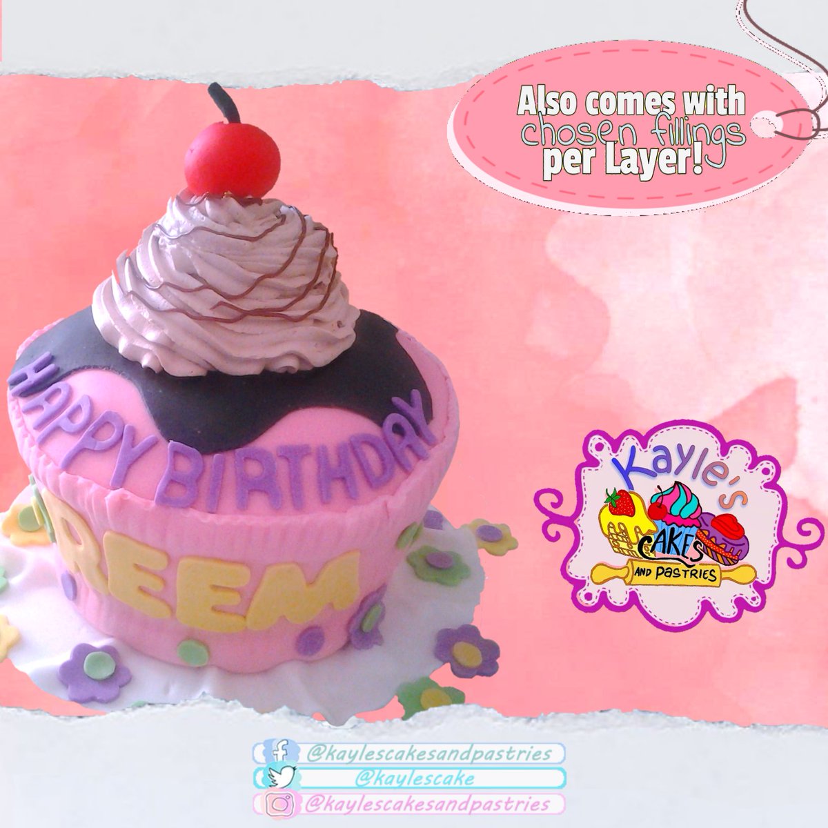 kaylescake's tweet photo. Looking for cakes?
Order now and we will 𝒄𝒓𝒆𝒂𝒕𝒆 𝒚𝒐𝒖𝒓 𝒔𝒘𝒆𝒆𝒕 𝒔𝒕𝒚𝒍𝒆 𝒐𝒇 𝒑𝒆𝒓𝒇𝒆𝒄𝒕𝒊𝒐𝒏 𝒇𝒐𝒓 𝒂𝒍𝒍 𝒐𝒄𝒄𝒂𝒔𝒊𝒐𝒏! 💯🙆
#Kayle'sCakesAndPastries
#CustomizedCakes⠀
#DesignCakes
#ThemedCakes
#FondantCakes⠀
#Boiled-IcingCakes
#Pink-ThemedCakes https://t.co/sCzGWGL9cL