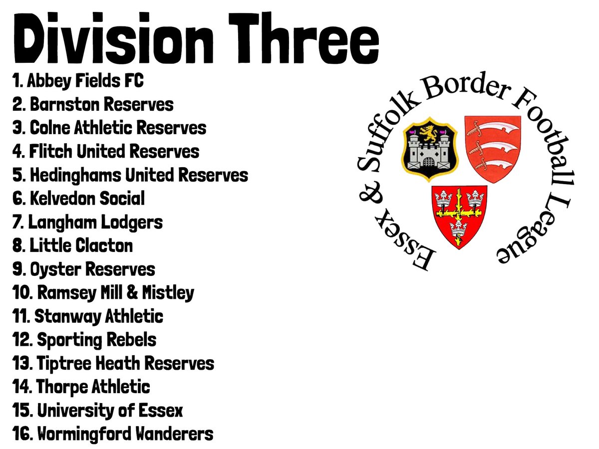 E_SBorderLeague's tweet photo. The confirmed constitution for the Border League Division Three for the 2020/21 season!! https://t.co/q5eAYtUfIf