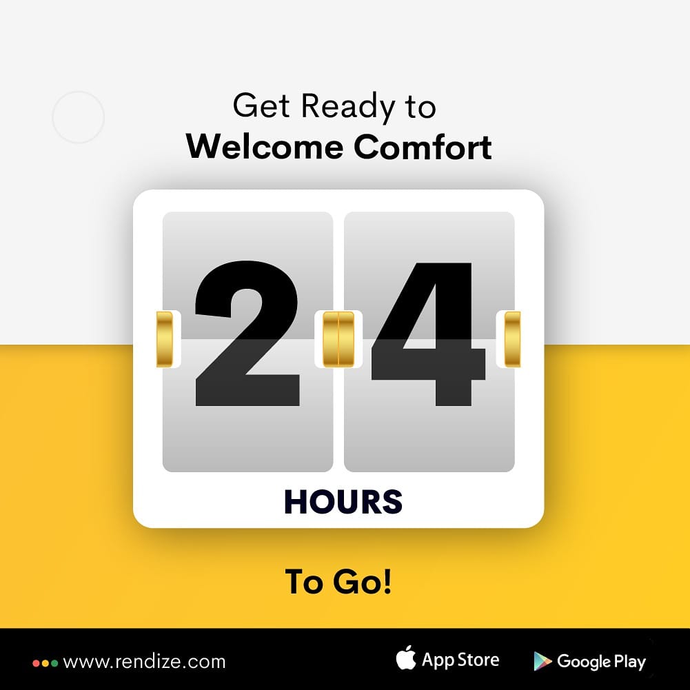 Get your fingers ready! On Rendize, comfort is just a tap away. It's 24hrs to launch and we are ready. Are you?

#rendize #rendizehq #makeupartistinlagos #deliveryinlagos #hairstylist