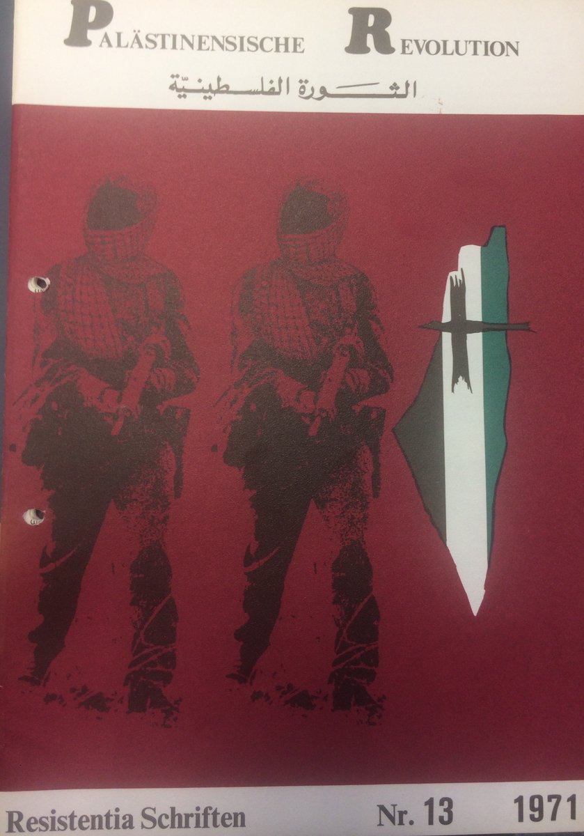 In Frankfurt, a group around Abdallah Frangi that was closely tied to Fatah began to publish the magazine “Resistentia Schriften”. 7/16