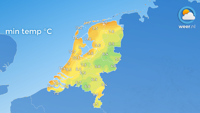 _weernl's tweet photo. Het was afgelopen nacht fris. Op de koudste plek in de #Achterhoek amper 5 graden. Maar het zijn zeker nog geen records voor de laatste 10 dagen van juli. #Recordkoud was het in 1929, met op 26 juli in Wijster (Drenthe) 1,6 graden en op 28 juli in Winterswijk (GL) 3 graden! https://t.co/JBpHpsWs1w