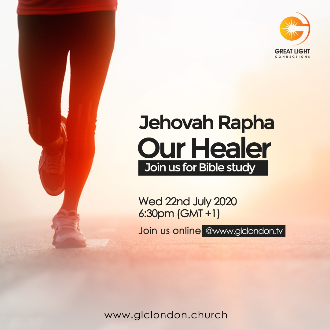 GLCLondon_'s tweet photo. Healing is the children's bread. Join us tonight as we get to know Jehovah Rapha - Our Healer. 6:30pm | https://t.co/bwT7XoDORu |  #wednesdayservice  #midweekservice  #church #biblestudy #wisdomwednesdays #thewordofgod #glclondon #jehovahrapha #healing #healthandwellbeing https://t.co/ti9CggHZnw