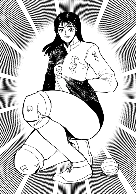 1人描いたら原稿用紙がいっぱいになりました
終わります 