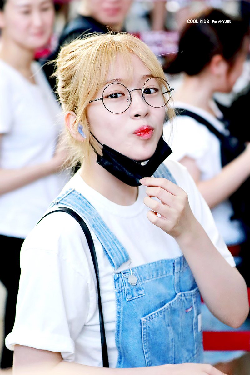 She's so cool even half of her face is not visible