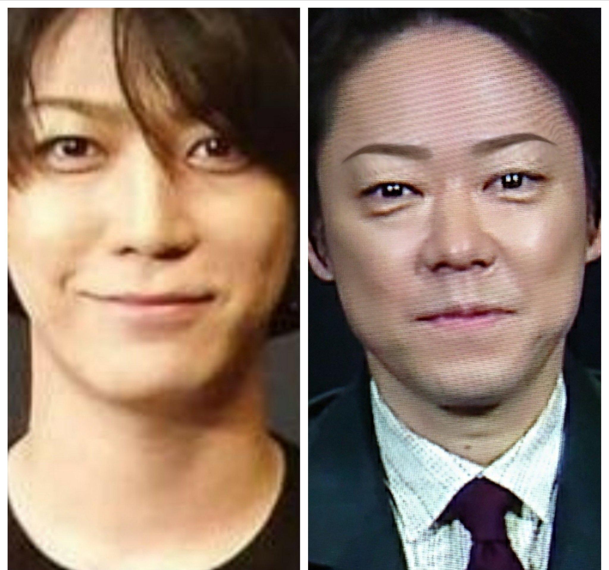 Twitter 上的 Neon これは何 右側阿部サダヲさん なんかちがくね顔 と思ったんだけど眉毛だけ加工らしい 眉毛だけ 眉毛だけで亀 最近の私のモヤモヤが解決した 私はいつもの阿部さんがいい T Co Guatb69hfp Twitter