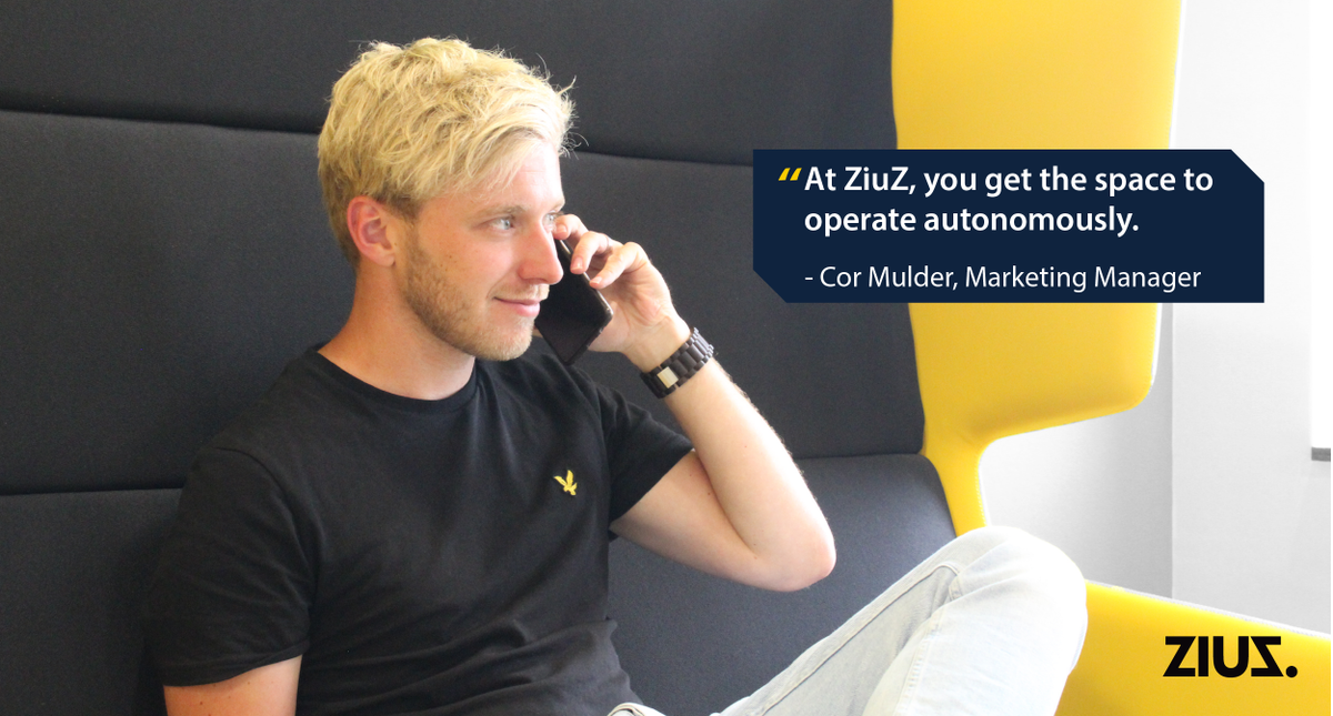 📢Cor Mulder, Marketing and Account Manager at <a href="/ZiuZ_VI/">ZiuZ VI</a>, on why he enjoys working at the company. 

Interested in working at ZiuZ? Keep an eye out for #vacancies on ziuz.com/about/working-… or send an open application!

#workingatziuz #vacature #career #job #AI #VI