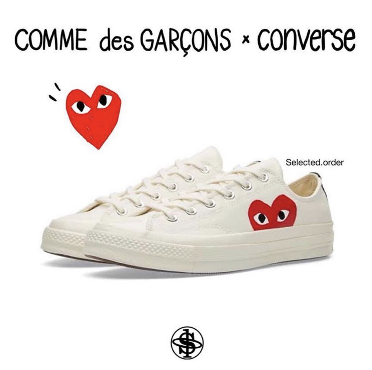 selected0rder's tweet photo. CDG converse
มาแล้วจ้า #พร้อมส่ง
สีขาว 24 cm / 23 cm อย่างละคู่
📦ส่งของทุกวัน
ig 👉https://t.co/4bliEatriU
🙈LINE👉🏻https://t.co/U8XumehiHX
🌼พรีอื่นๆ สอบถามเพิ่มได้ค่า
#commedesgarcons #commeplay #converse #commeplayconverse #หิ้วญี่ปุ่น #พรีญี่ปุ่น #รับหิ้วญี่ปุ่น https://t.co/xjRGBvA0ef