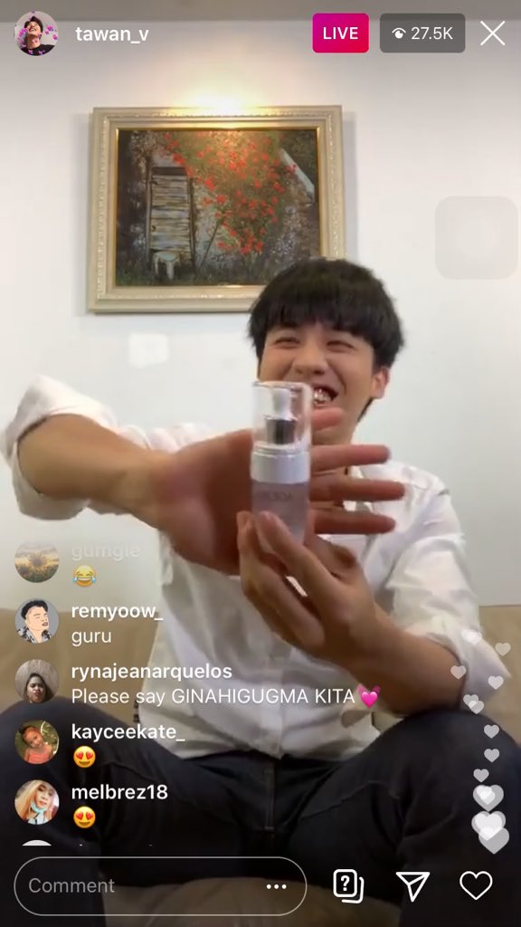 remyow_'s tweet photo. beauty guru ka ghurl? hahaha @Tawan_V https://t.co/iTOLAvKmaF