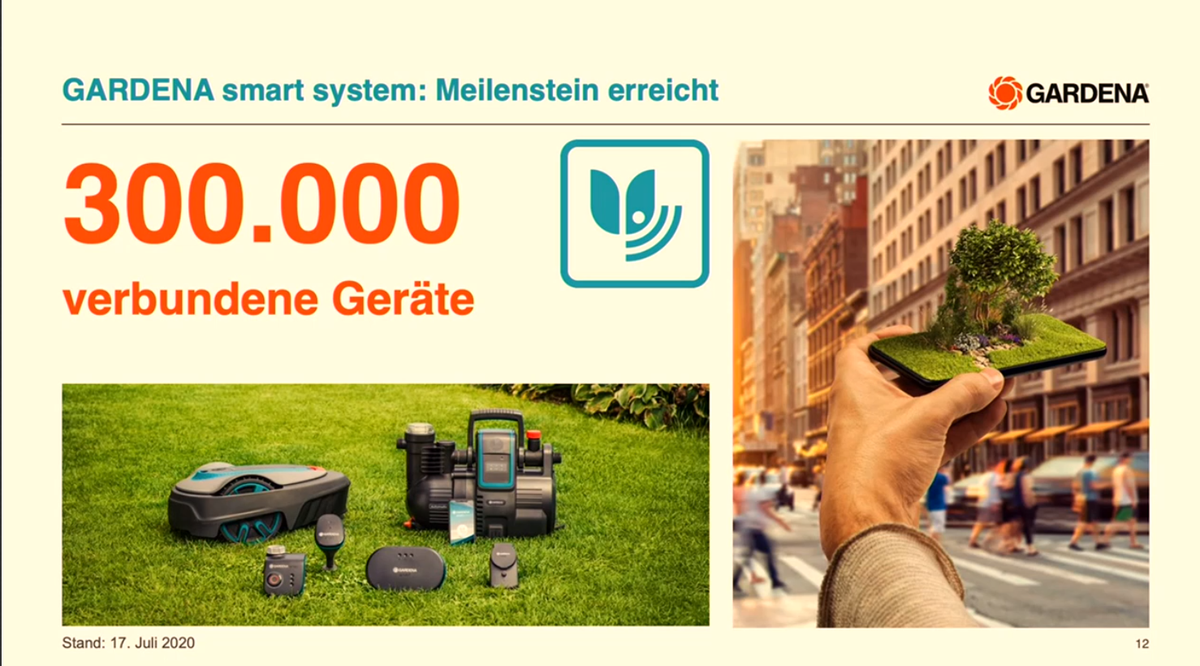 gartench's tweet photo. Pressekonferenz @Gardena_DE Smart System hat über 300'000 verbundene Geräte. Der #Garten wird immer digitaler :-) Hoffe das bringt auch den TechGeeks die #Natur etwas näher. https://t.co/kjMxHAOwRw