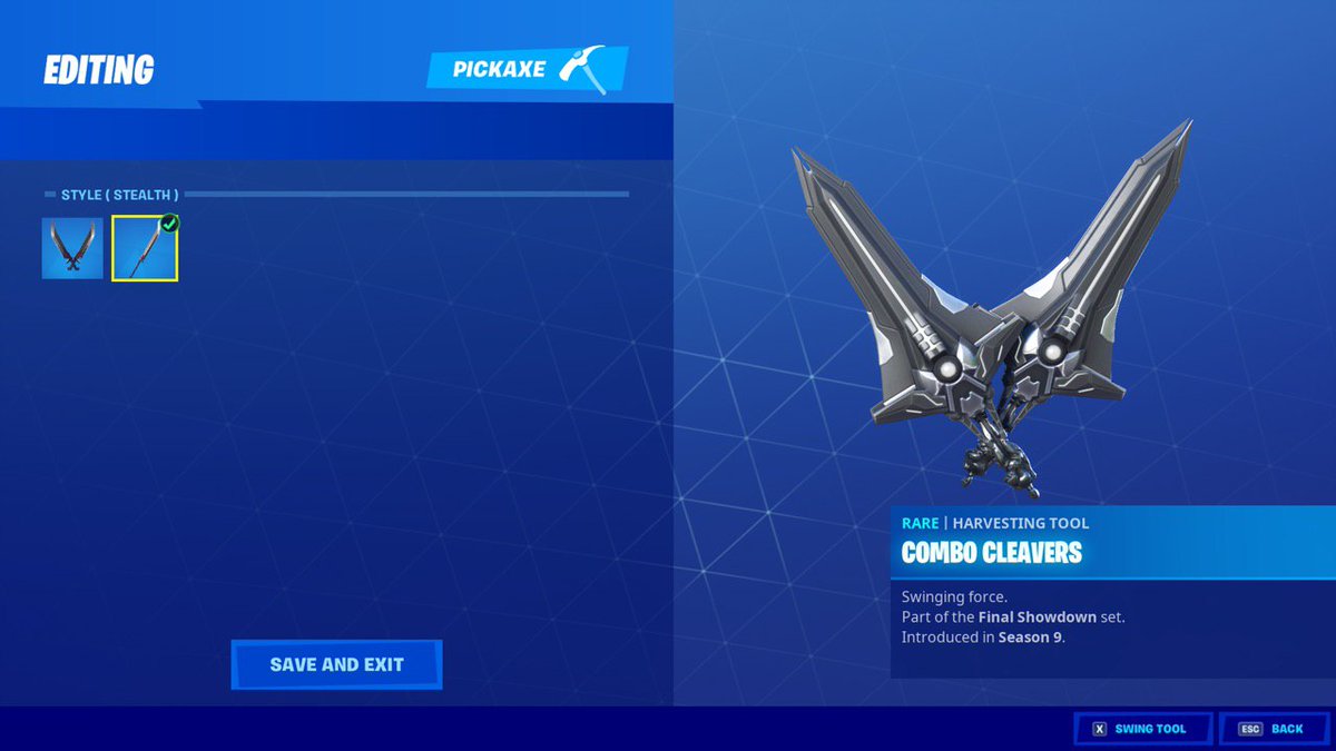 FoortNews's tweet photo. #piccone #news #leak #fortnite
Il piccone ⛏ Mecha ha una nuova variante!
La Variante Bianca:
Attualmente sembra che questo non dovrebbe ancora apparire, poiché le varianti non hanno icone, quindi mostreranno icone casuali, tuttavia puoi usarle nel gioco se possiedi il piccone. https://t.co/wJ1QfpRkru