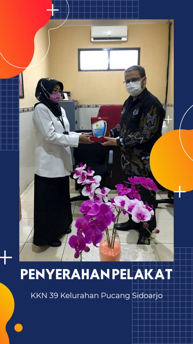 39Kkn's tweet photo. ✨[Penyerahan Pelakat KKN 39 Kelurahan Pucang]✨
@irwan_dwi_a #kkncovid19upnveteranjatim
#39kkncovid19upnvjt
#kknupnjatim2020 
#upnvjt https://t.co/hkO8sOP9B3