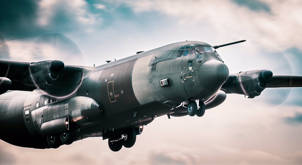 The  @LockheedMartin C-130 is the RAF’s primary tactical transport aircraft and in its current  http://C.Mk&nbsp; 4 and  http://C.Mk&nbsp; 5 has been the backbone of UK operational tactical mobility tasks since 1999. It is currently operated by 47 Sqn and  @24SqnRAF