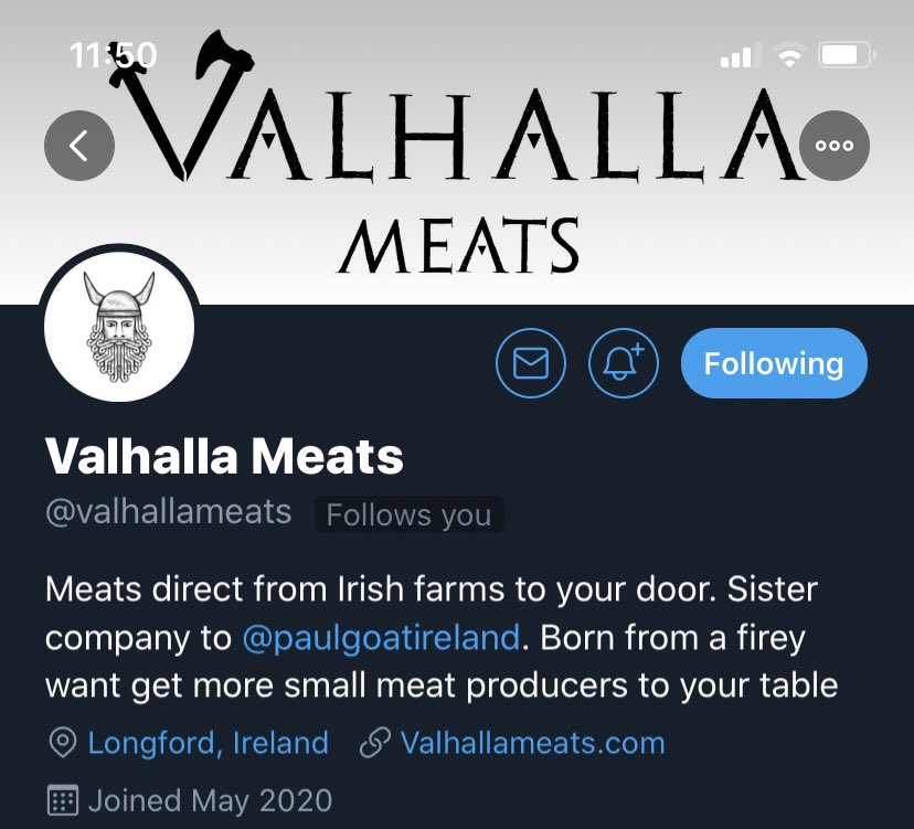 We lament the closures small, rural abattoirs, but unless we actually support them & those who produce our food, they’ll be gone forever.  @PaulGoatireland from  @valhallameats slaughters & cuts the lamb for Kevin. How much more traceable can you get? 4/6