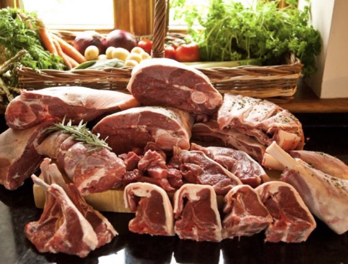 We lament the closures small, rural abattoirs, but unless we actually support them & those who produce our food, they’ll be gone forever.  @PaulGoatireland from  @valhallameats slaughters & cuts the lamb for Kevin. How much more traceable can you get? 4/6