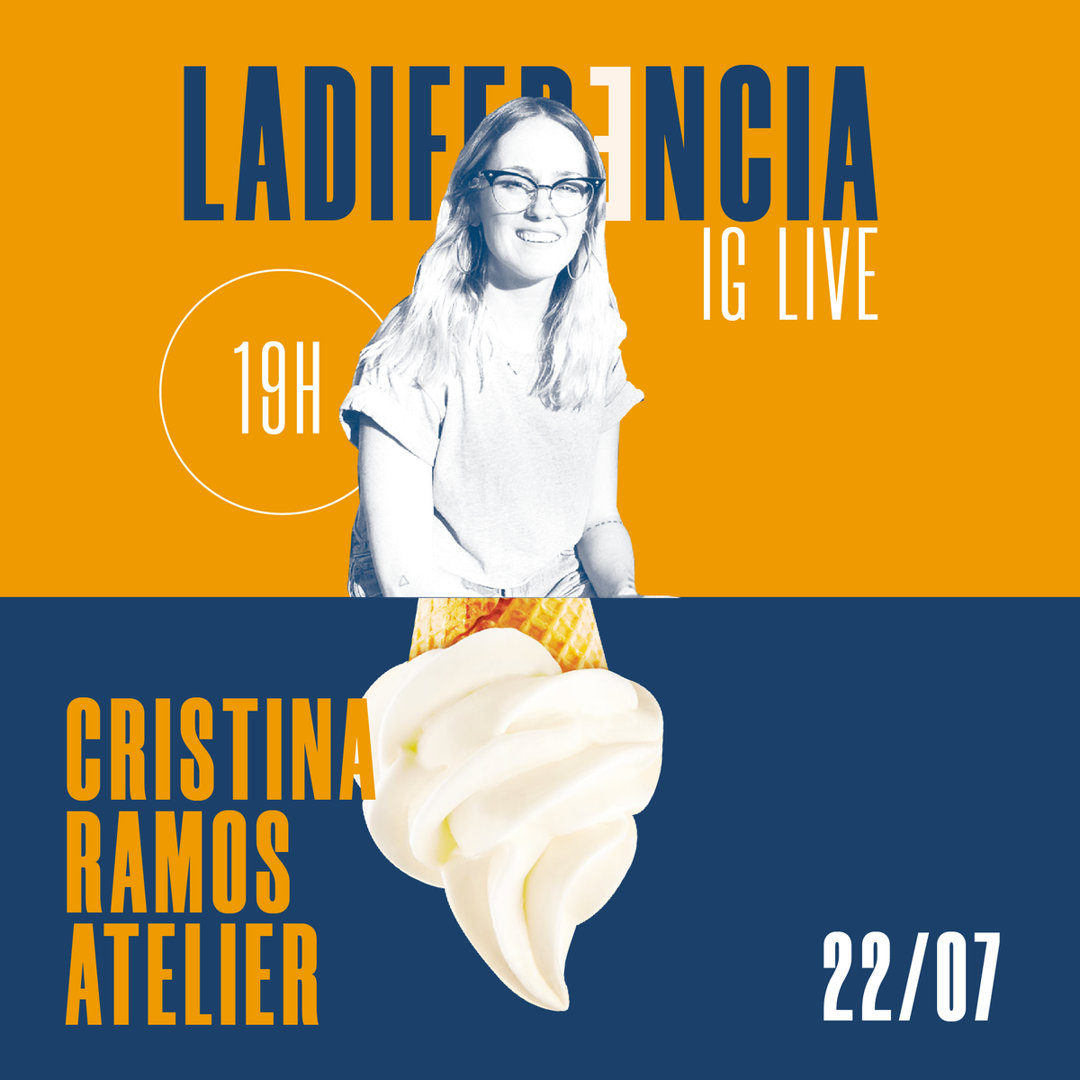 thecreative_net's tweet photo. Dirección de arte 🎨. Diseño de Interiores. Moda 👠. #CristinaRamos estará hoy en #LADIFERENCIA ⚡ a las 19:00h aquí, en @thecreative_net en un IG Live📱 de la mano de @bibianaballbe.
https://t.co/IIfisASReM https://t.co/64J1RJosFv