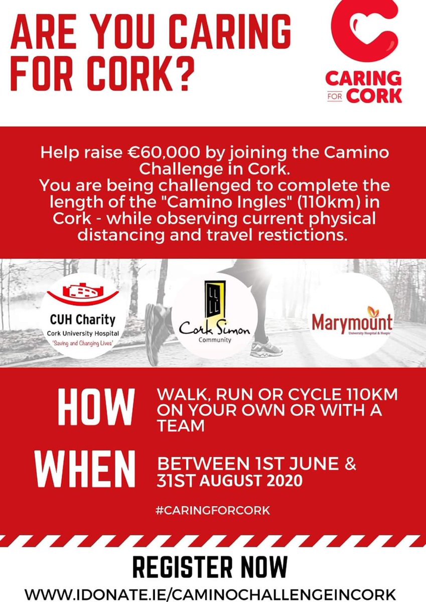 William O’Brien, Chairman of Caring for Cork <a href="/CaringCork/">Caring Together For Cork</a> : “During these unprecedented times of Covid-19, charities have been severely hit at a time when there is a greater demand for these services than ever before.”