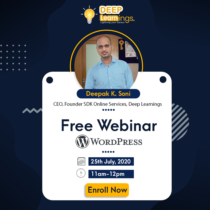 deep_learnings's tweet image. WordPress is a free and open-source content management system (CMS).WordPress puts the power of web publishing in your pocket.

Get the amazing guide and tactics to have a clean and easy website of your own. 

Join the amazing Webinar.

#Wordpresswebinar #webinar #WordPress