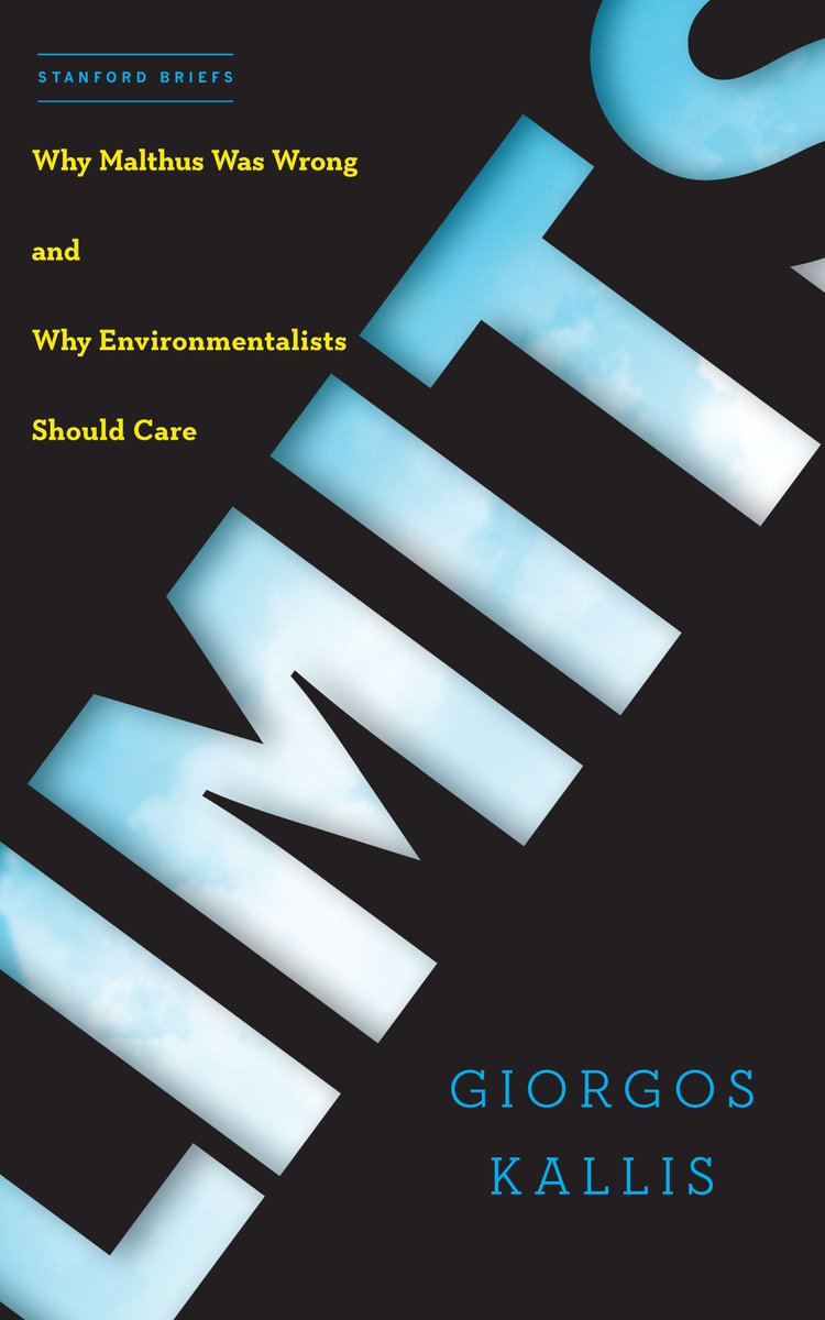 Last year I published a book on Malthus and Limits. Let me explain what I argued, and how it is relevant to current debates where the name of Malthus and his supposed false prophecy keeps popping up / THREAD