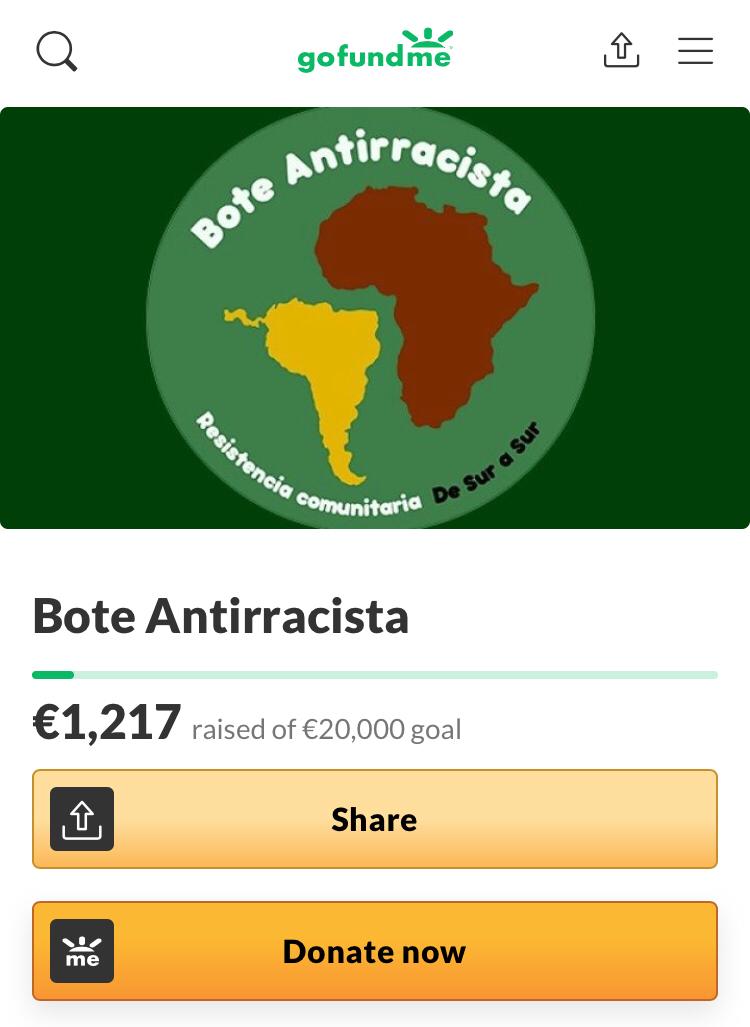 BAntirracista's tweet photo. 🔴HOY A LAS 12 PM CERRAMOS EL BOTE!!! 
Si te encuentras con este tuit, por favor, retuitea 🔁 y apoya!
🙌🏿Cualquier aporte, por pequeño que sea, es vital! ✊🏿
Nos colaboras a llegar al menos a los 2000€?
https://t.co/3m6Tr0vCVo
https://t.co/lNs8g3mqrV concepto "Bote Antirracista" https://t.co/cEabbJVJhz