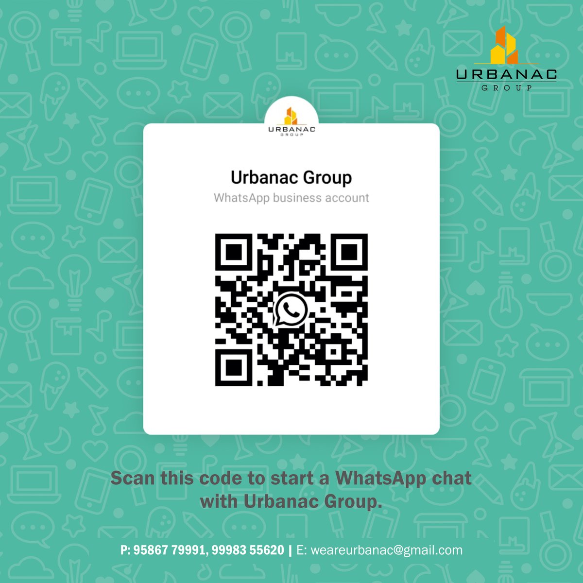 UrbanacGroup's tweet photo. We are just one scan away for all your real estate requirements.

Call on +919586779991 or 9998355620
PR/GJ/VADODARA/VADODARA/Others/MAA04810/080219
Website: https://t.co/PWiuOXCmSi

#urbanacgroup #Vadodara #flats #realestate #home #house #newhome #Property #Properties #baroda https://t.co/FpeaQgLdp6