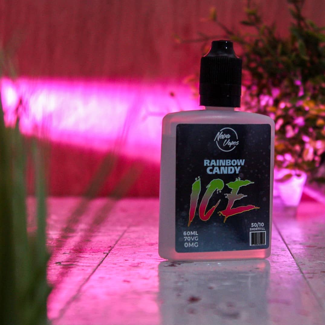 What a treat!

Colourful candy flavour blended from sweet apple, orange, pineapple and raspberry. Enhanced with ICE!

📷 IG - gzwally28