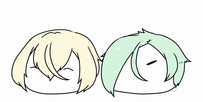 #デフォルメ絵を流してデフォルメ民を増やそう 
こんなんでもいい? 